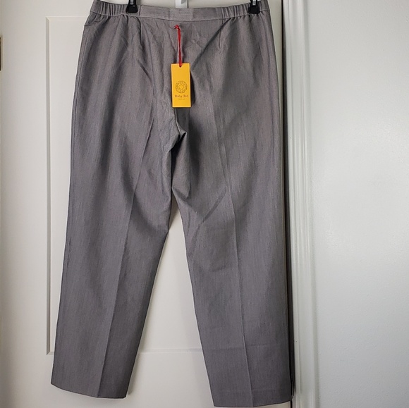Ruby Rd. Plus Size Flat Front Easy Stretch Pant - Picture 2 of 5